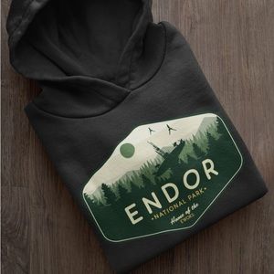 Star Wars Planet Endor Hoodie